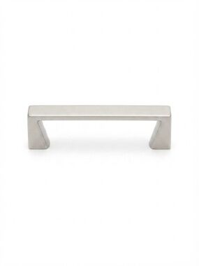 16 Brushed Nickel 4 inch Cabinet Pulls Silver Drawer Handles Square Modern DIY